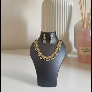 Midnight Bloom AD Statement Choker Set