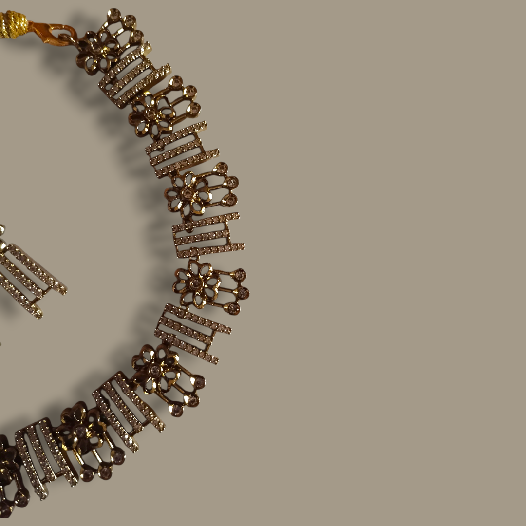 Midnight Bloom AD Statement Choker Set - Image 3