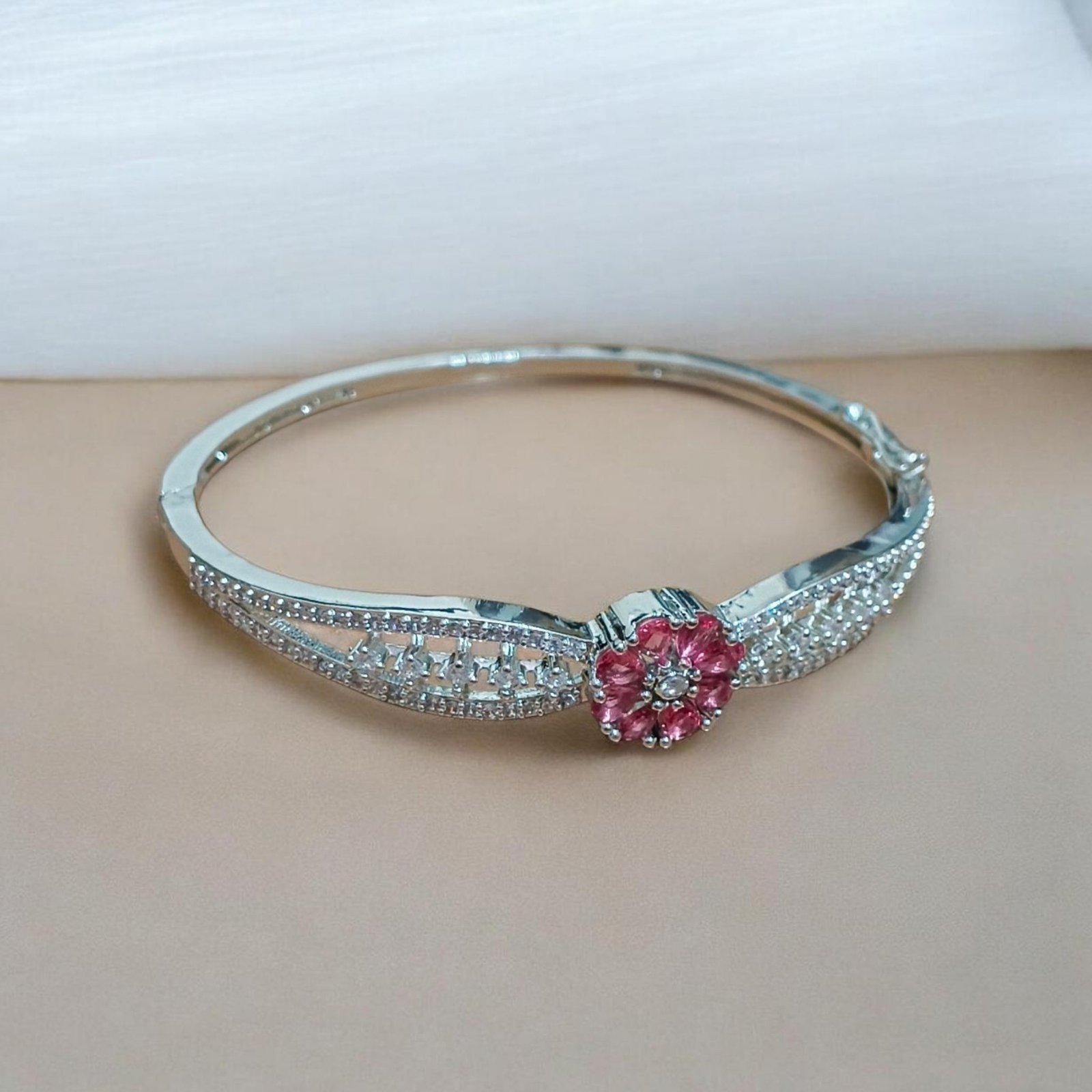 The Petal & Stud Cuff Bracelet - Image 7