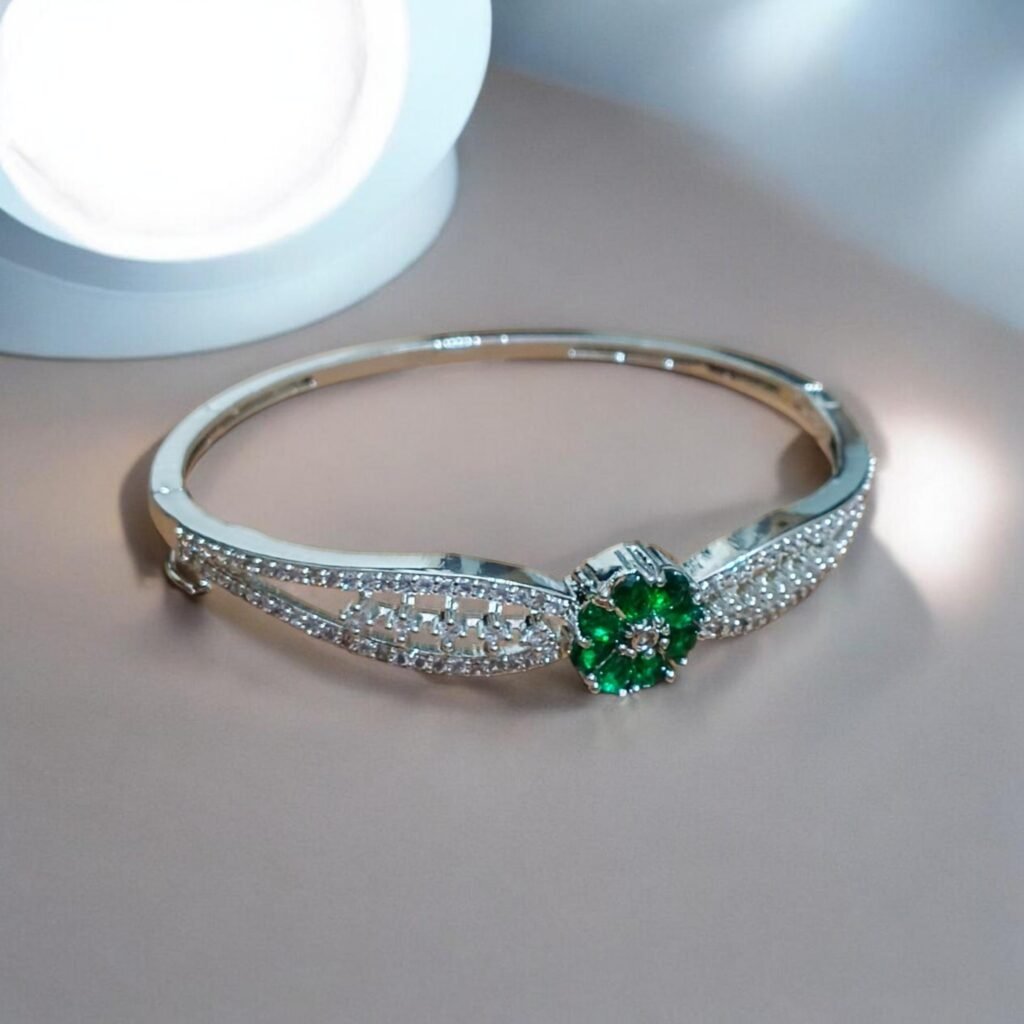 The Petal & Stud Cuff Bracelet