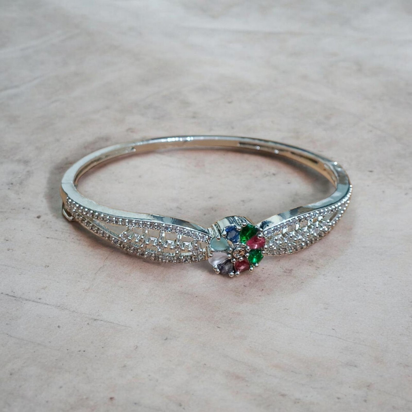 The Petal & Stud Cuff Bracelet - Image 8